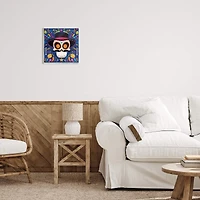 Stupell Industries Day Of Dead Patterned Skull Wall Plaque Art