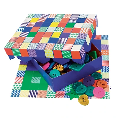 Roylco® Petit Pattern Mosaic Squares, 3 Packs of 2,000