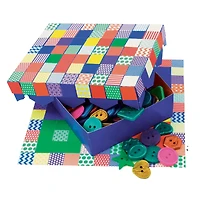 Roylco® Petit Pattern Mosaic Squares, 3 Packs of 2,000