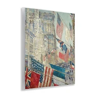 Stupell Industries Classic Americana Flags Wall Plaque Art
