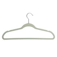 Honey Can Do Light Green Slim-Profile Non-Slip Velvet Hangers, 35ct.