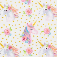 Unicorn Cotton Fabric Squares by Loops & Threads™