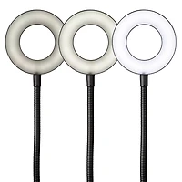 OttLite Dimmable Ring Light with Clip