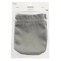 12 Packs: 3 ct. (36 total) 6" Jewelry Packaging Velvet Bags by Bead Landing™