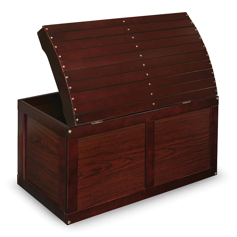 Badger Basket Hardwood Barrel Top Toy Chest