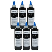 Handy Art® 8oz. Black Glue, 6ct.