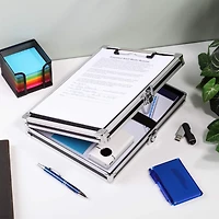 Vaultz Black Storage Clipboard