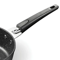 The Rock by Starfrit 9" Deep Fry Pan & Dutch Oven with Lid & Detachable Handle