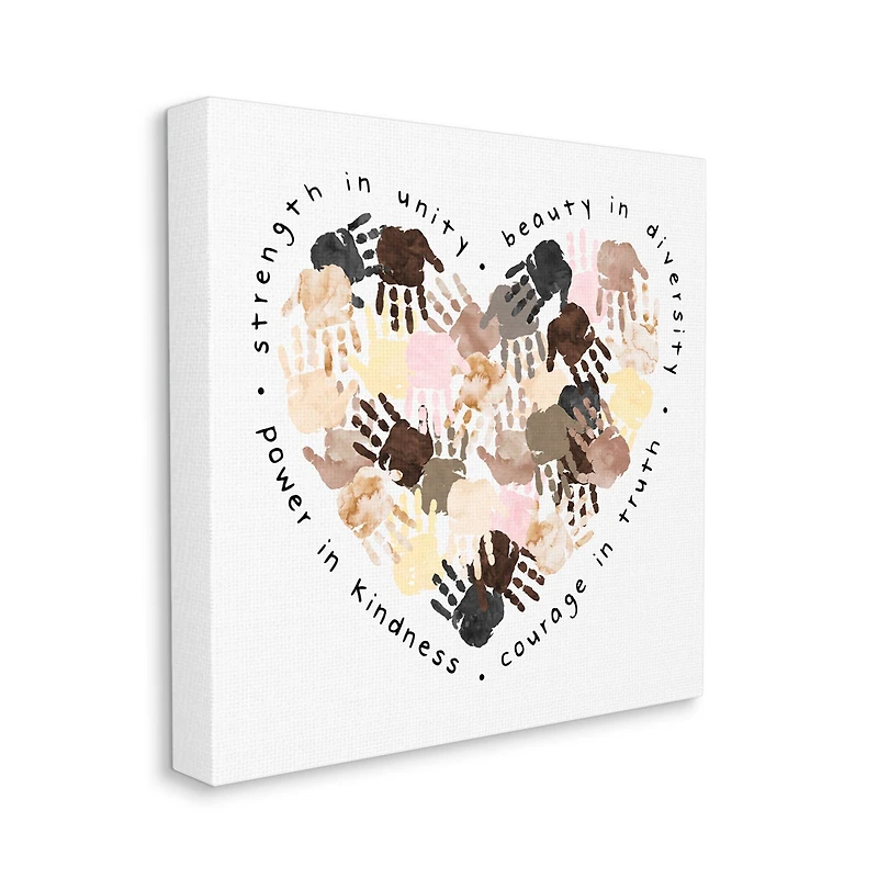 Stupell Industries Powerful Strength In Unity Phrase Wall Art