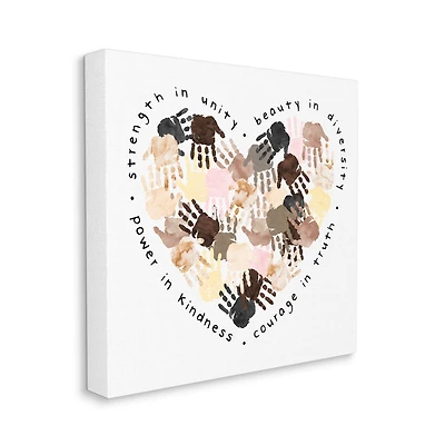 Stupell Industries Powerful Strength In Unity Phrase Wall Art