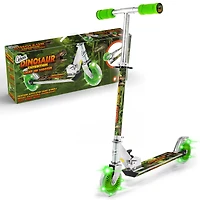 Dinosaur Folding Scooter With Flashing Wheels