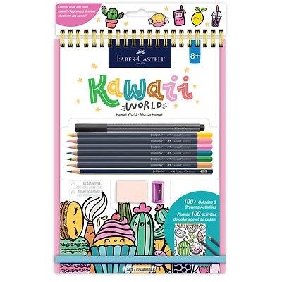 Faber-Castell® Kawaii World Learn to Draw Kit
