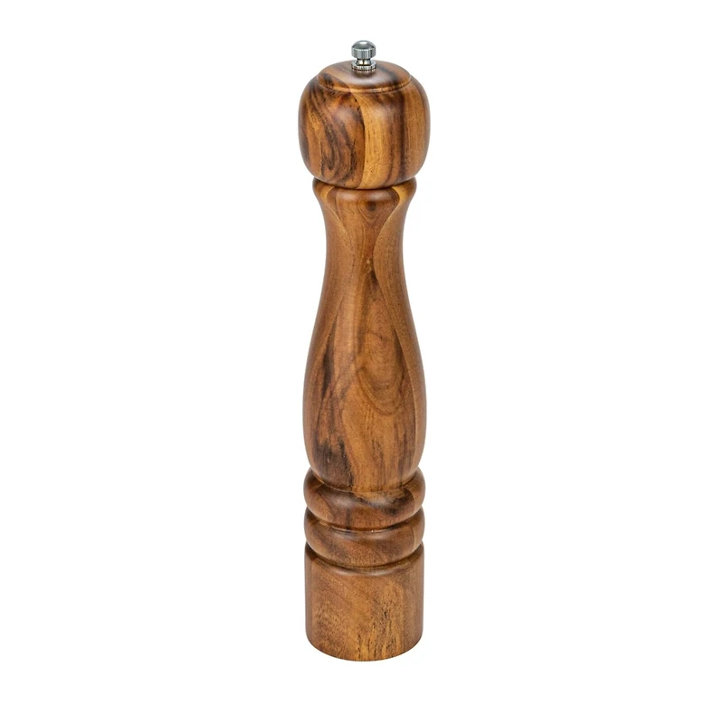 Hello Honey® 11.5" Natural Acacia Wood Salt & Pepper Mill