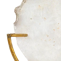 Hello Honey® Natural Agate Decor On Stand (Each One Will Vary)