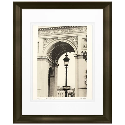 Timeless Frames® Lamp Inside Arc de Triomphe Framed Print Wall Art