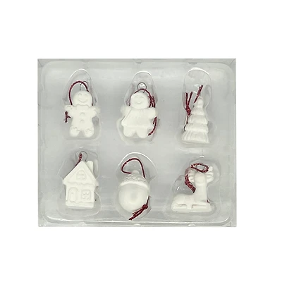 Mini DIY Ceramic Gingerbread Ornament Set by Make Market®