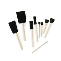 12 Packs: 25 ct. (300 total) Foam Brush Variety Set by Craft Smart®