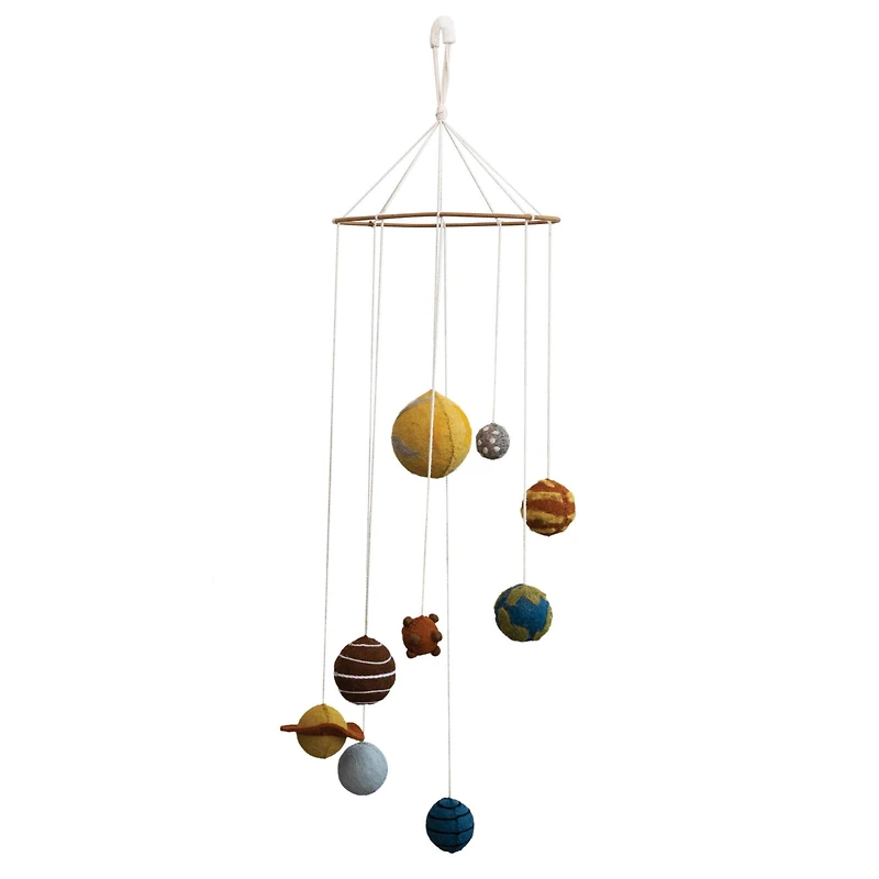 Hello Honey® Wool Felt Planets Mobile