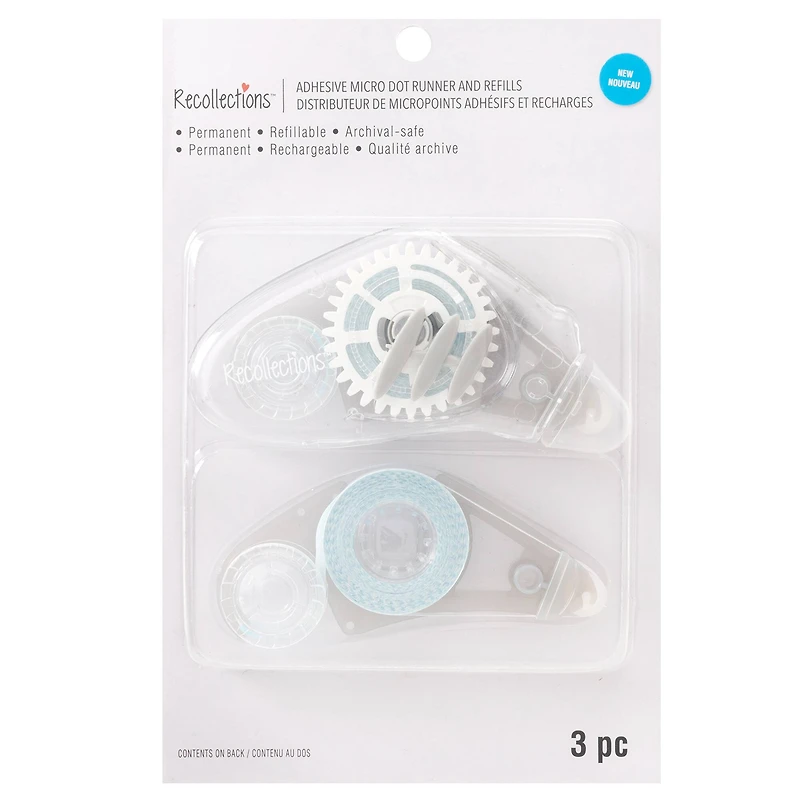 Adhesive Micro Dot Runner & Refills Set by Recollections™