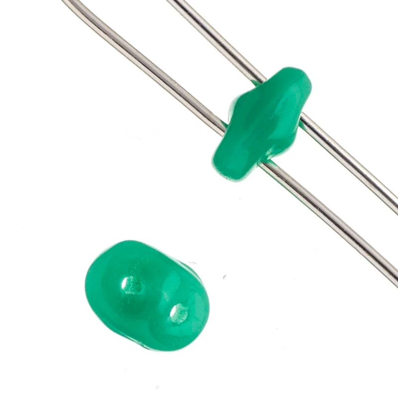 12 Pack: John Bead Turquoise Superduo Czech Glass Oval Beads, 18mm