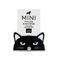 Black Cat Mini Clip Frame by Studio Décor®
