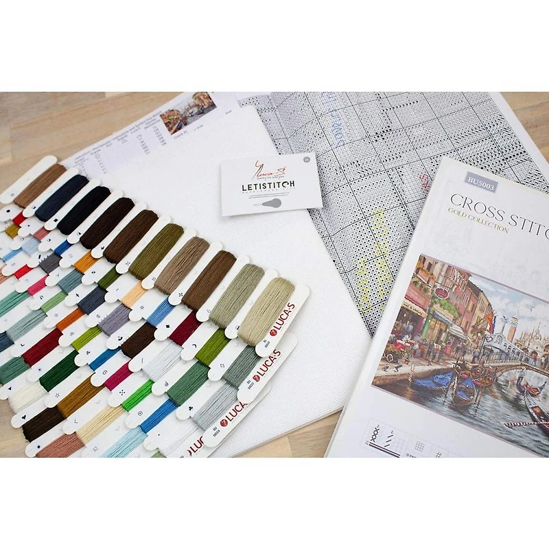Luca-s Venice Counted Cross Stitch Kit