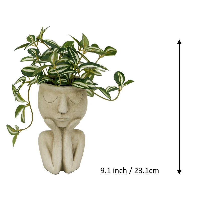 9" Inchplant in Statue pot by Ashland®
