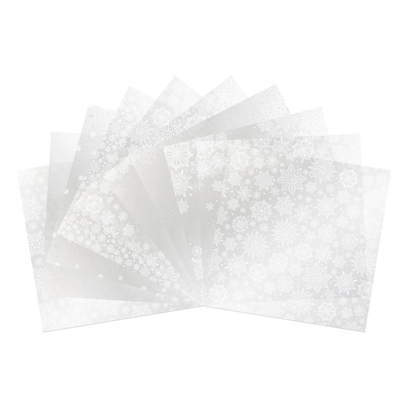12" x 12" White Christmas Vellum Paper Pad, 20 Sheets by Recollections™