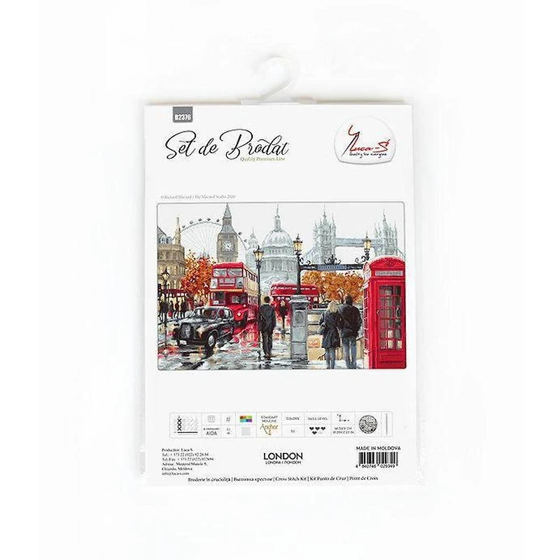 Luca-s London Counted Cross Stitch Kit