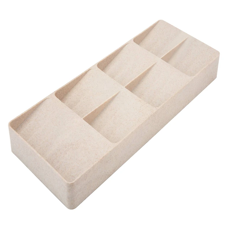 Kitchen Details Natural 7 Compartment Cutlery Organizer