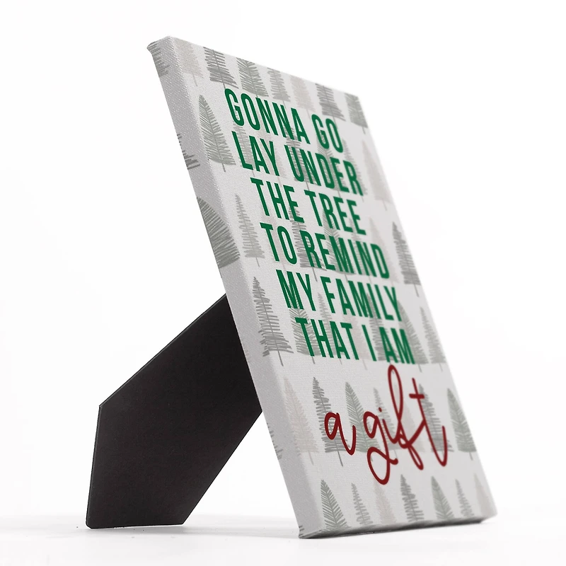 I Am A Gift 8x10 Tabletop Canvas