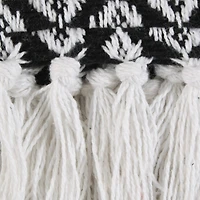 DII® Black Arrowhead Woven Throw