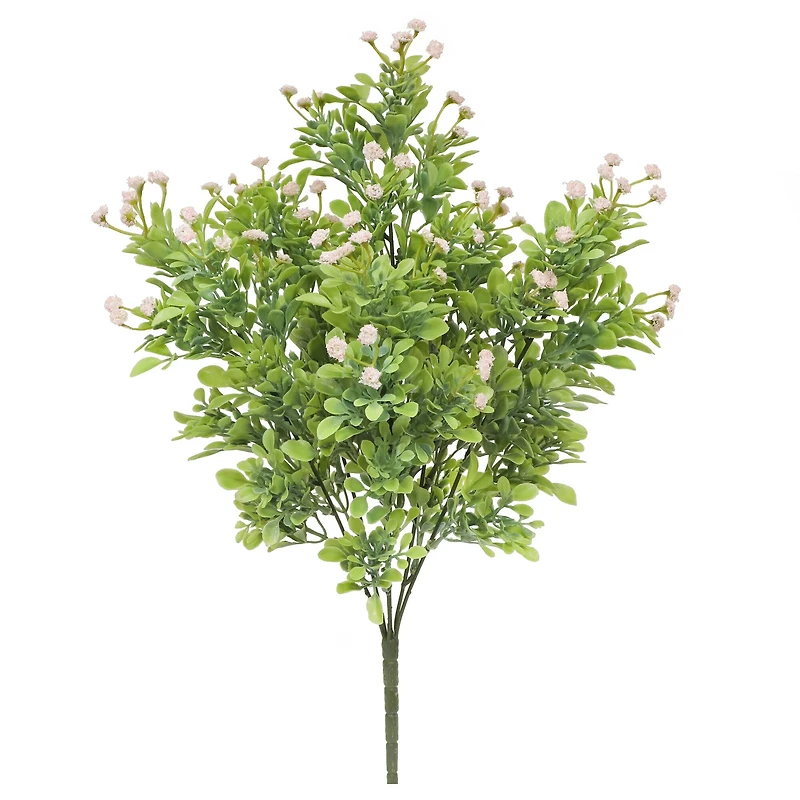 19" Pink Baby's Breath & Boxwood by Ashland®