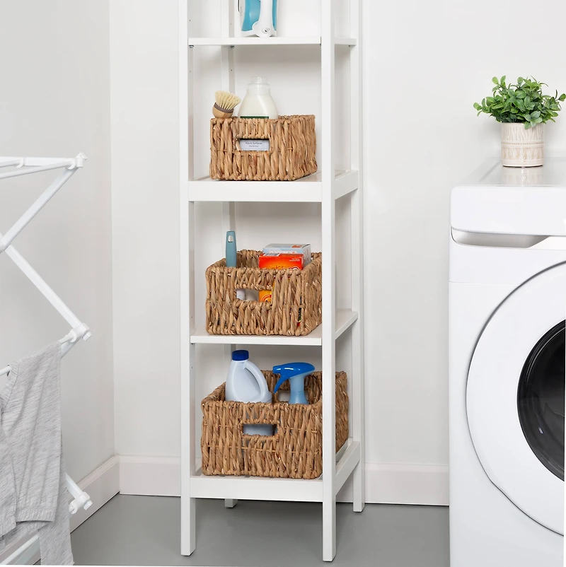 Honey Can Do Square Wicker Natural Nesting Baskets