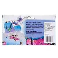 12 Packs: 6 ct. (72 total) Tulip® Graffiti Fabric Markers™ Bright 