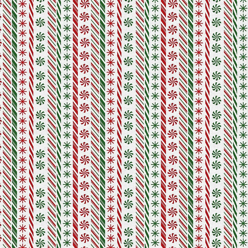 Fabric Editions Peppermint Stripe Cotton Fabric