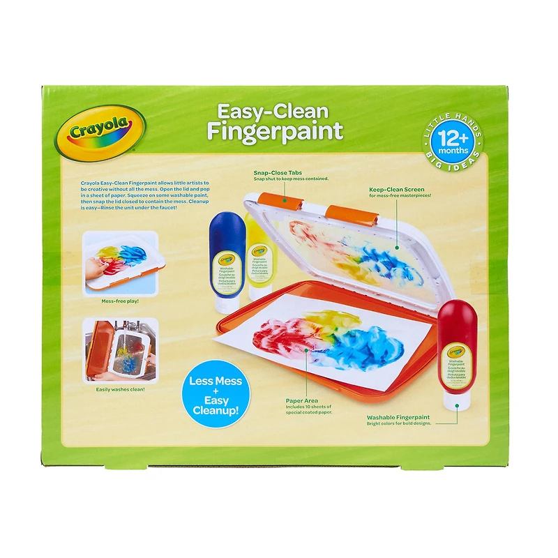 Crayola® Easy-Clean Fingerpaint