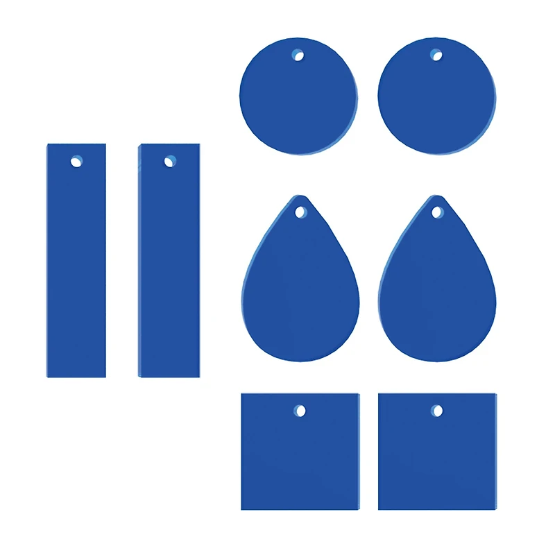 Blue Moon Studio™ UV Resin Craft Earring Charm Silicone Mold Kit