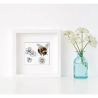 LetiStitch Furry Bumblebee Counted Cross Stitch Kit 