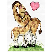 Design Works™ Giraffe Love Counted Cross Stitch Kit