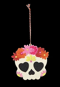 10.5" Sugar Skull Wood Ornament Craft Kit by Creatology™