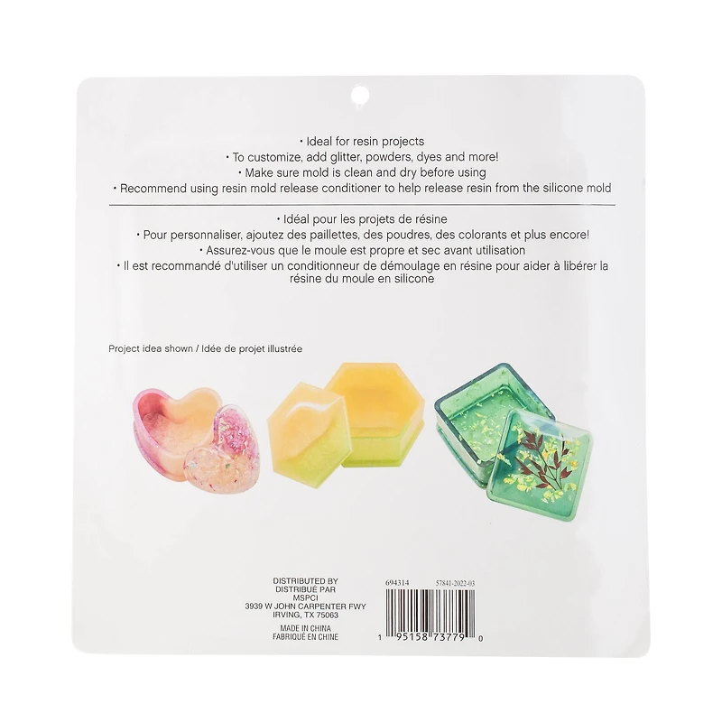 Trinket Box Silicone Mold Set by Craft Smart®