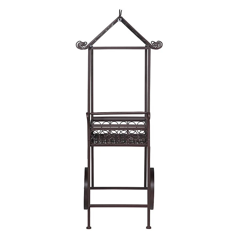 Design Toscana 56.5" Jardin a la Francaise Flower Pushcart