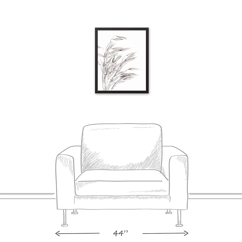 Grain Photography 16" x 20" Black Framed Canvas