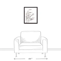 Grain Photography 16" x 20" Black Framed Canvas