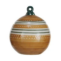 Hello Honey® 5.75" Wax Relief Ornament Stoneware Jar