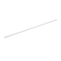 Bath Bliss White Tension Shower Rod