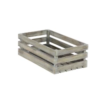 Brown Mango Wood Farmhouse Tray Set