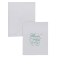 Baby Stroller Blank Greeting Card Set by Celebrate It™
