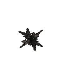 4" Black Snowflake Tabletop Décor by Ashland®